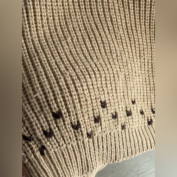 Miller Vintage Horse Cardigan Cowichan Sweater Knit Cowgirl Cowboy Western 70s - Picture 11 of 14